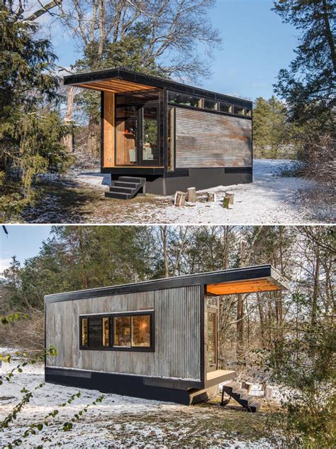 tiny house corrugated metal|tiny corrugated house.